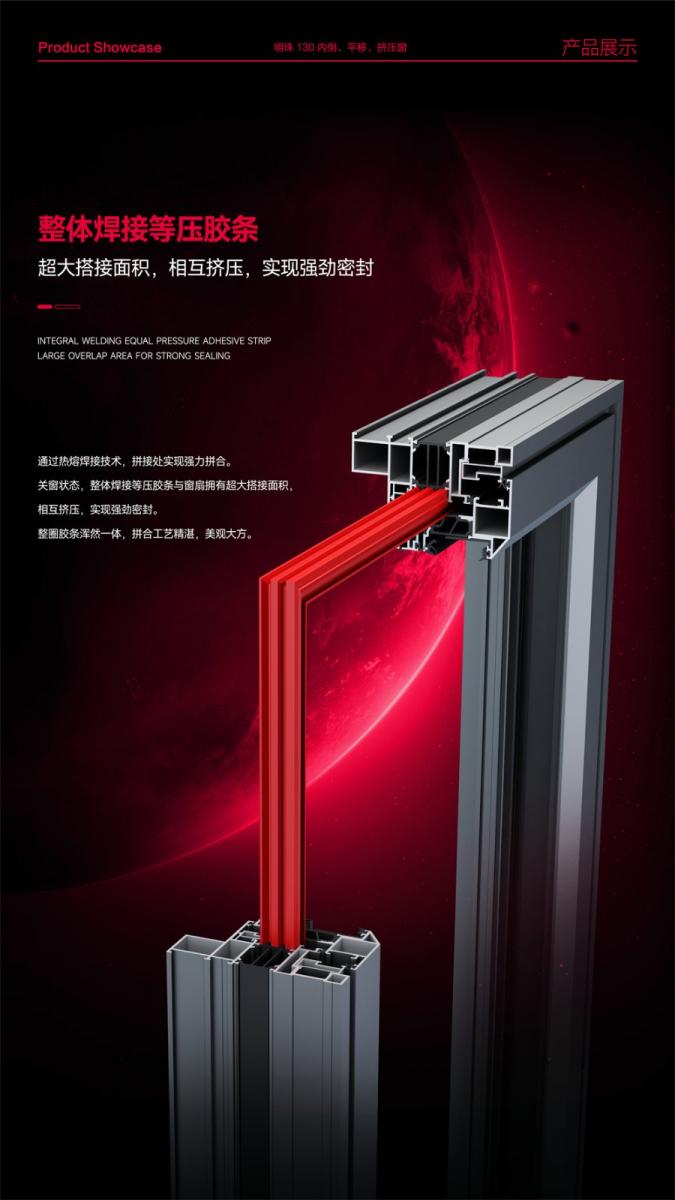 130内倒、平移、挤压窗